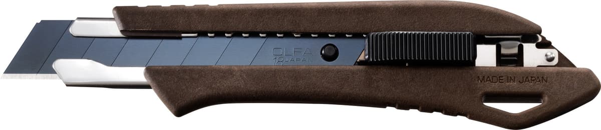 Универсальный нож OLFA WOOD-PP Models с сегментированным лезвием 18 мм OL-WD-AL — изображение 2