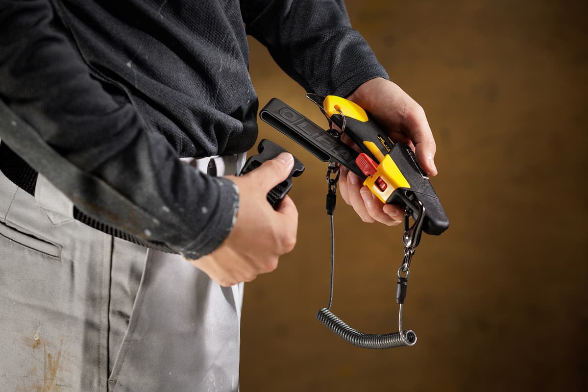 Держатель OLFA Cutter Knife holder в комплекте с ножом OLFA L5-AL OL-KH-1/L5-AL — изображение 12