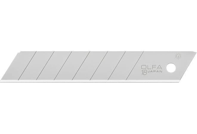 Лезвие OLFA сегментированное, 8 сегментов, 18х100х0,5мм, 50шт OL-LB-50